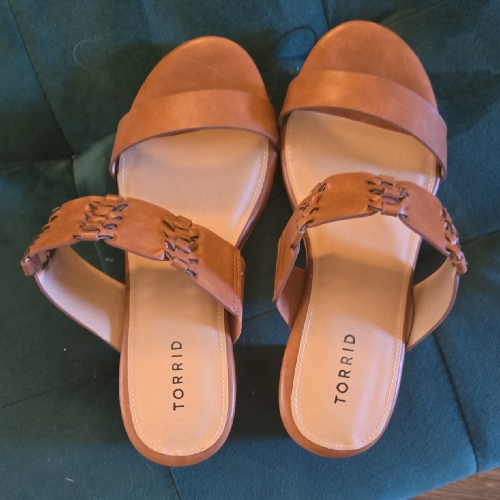 Torrid Women's Brown Strappy Sandals